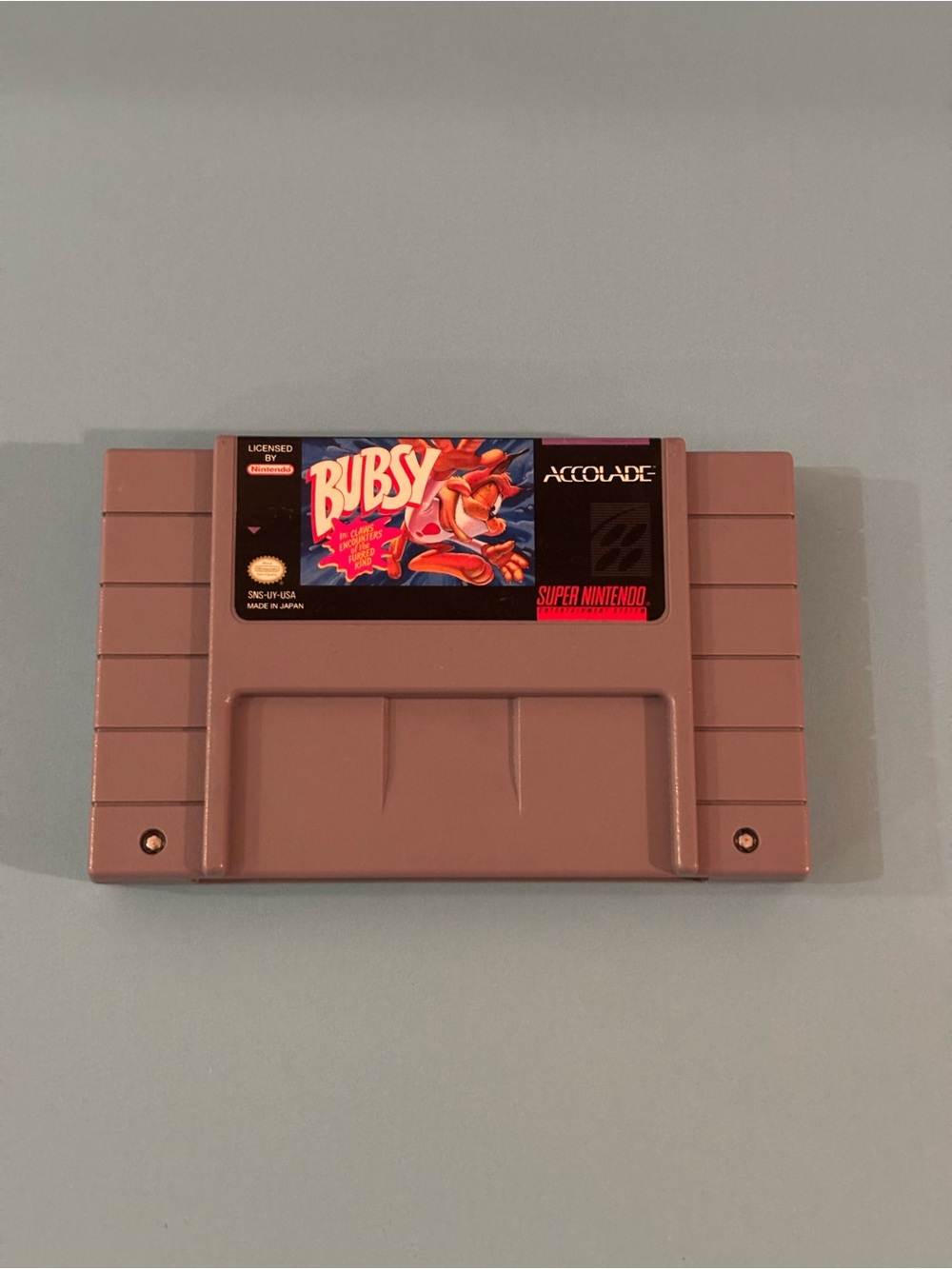 Bubsy for Super Nintendo